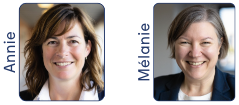 Annie Charbonneau et Mélanie Gravel, Coachs et formatrices PCM
